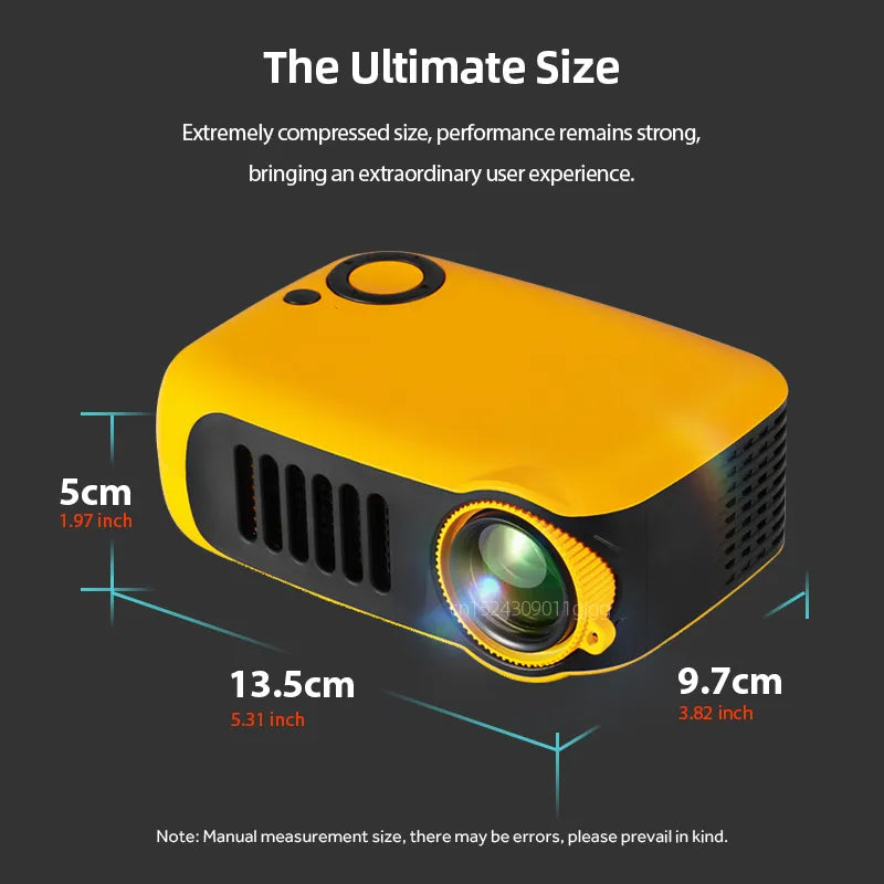 Mini Projector draagbare thuisbioscoop