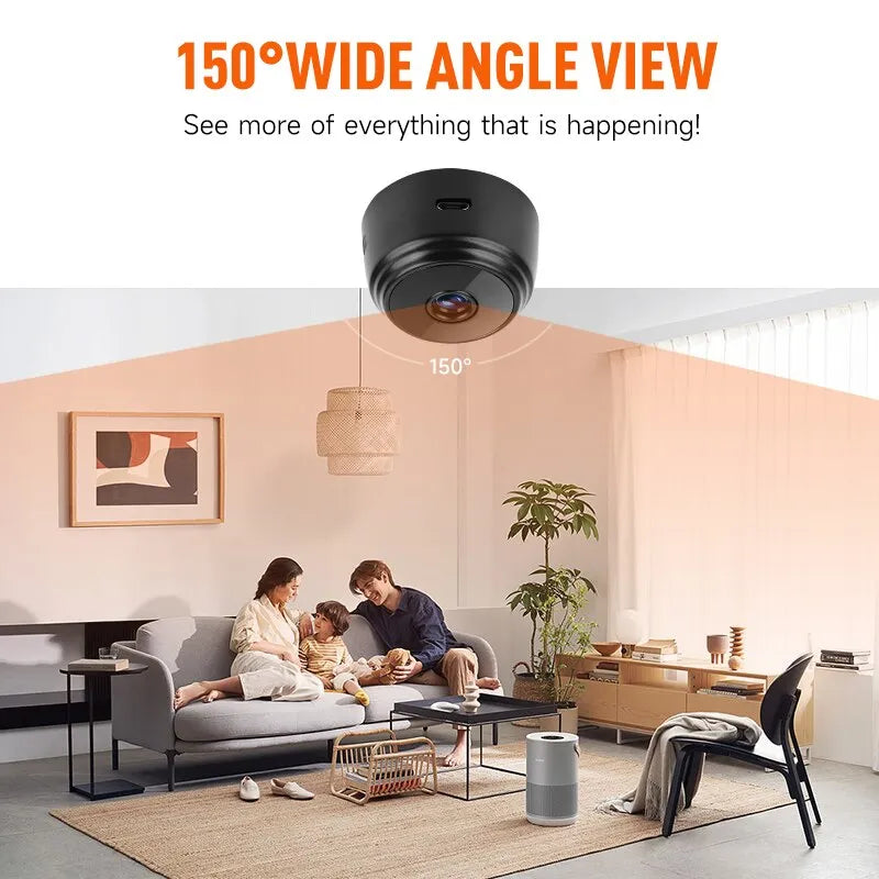 SensorCam slimme WiFi beveiligingscamera