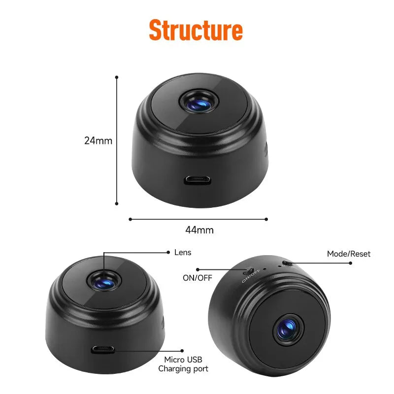 SensorCam slimme WiFi beveiligingscamera