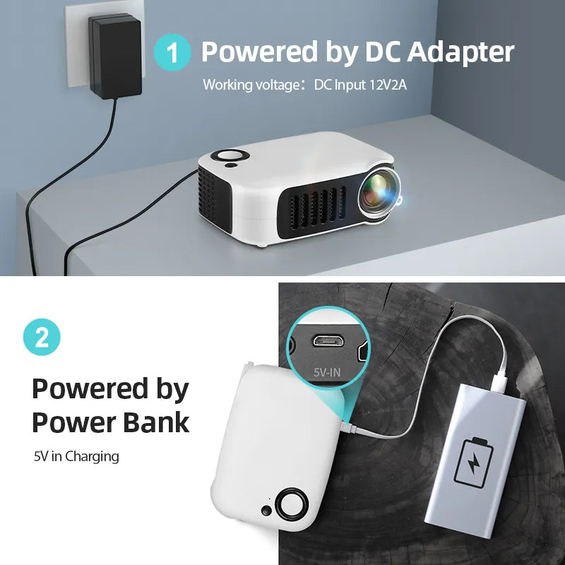 Mini Projector draagbare thuisbioscoop