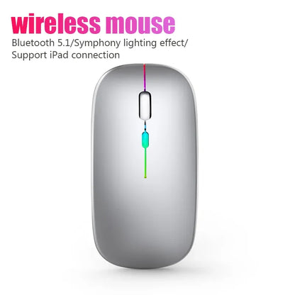 Draadloze LED oplaadbare muis