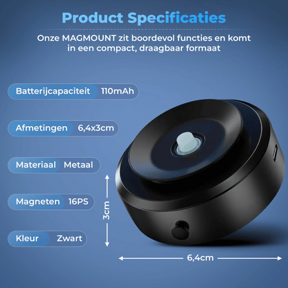 MAGMOUNT universele magnetische telefoonhouder