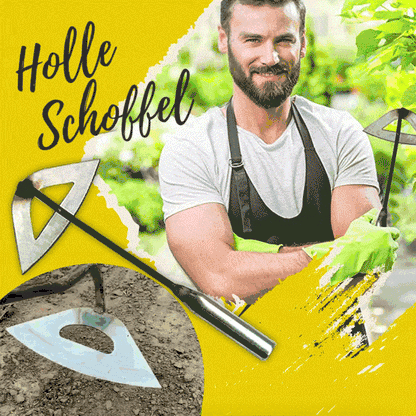 GardenHelp stalen holle schoffel