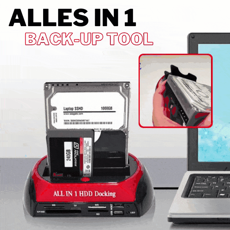 Alles-in-1 Harde Schijf Docking Station
