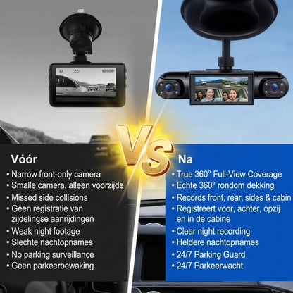 360° Dashcamsysteem met Nachtzicht