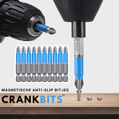 CRANKBITS magnetische anti-slip schroefbits