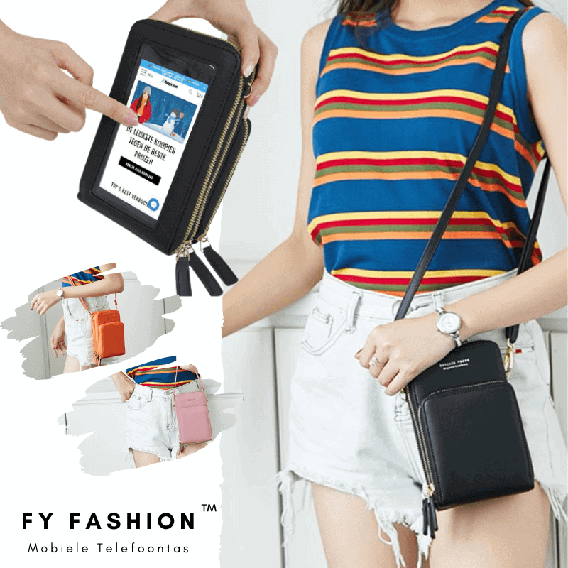 FY Fashion multifunctionele telefoontas met touchscreen