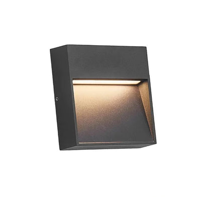 BESEGLOW vierkante led-buitenwandlamp
