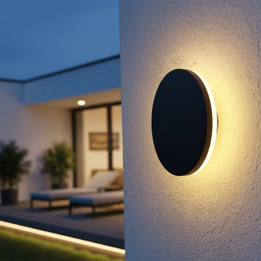Brilora minimalistische LED buitenwandlamp