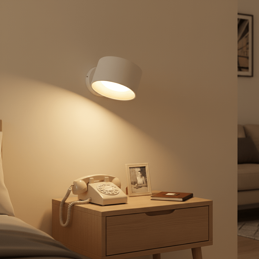 ScandiGlow draadloze wandlamp