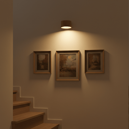 ScandiGlow draadloze wandlamp