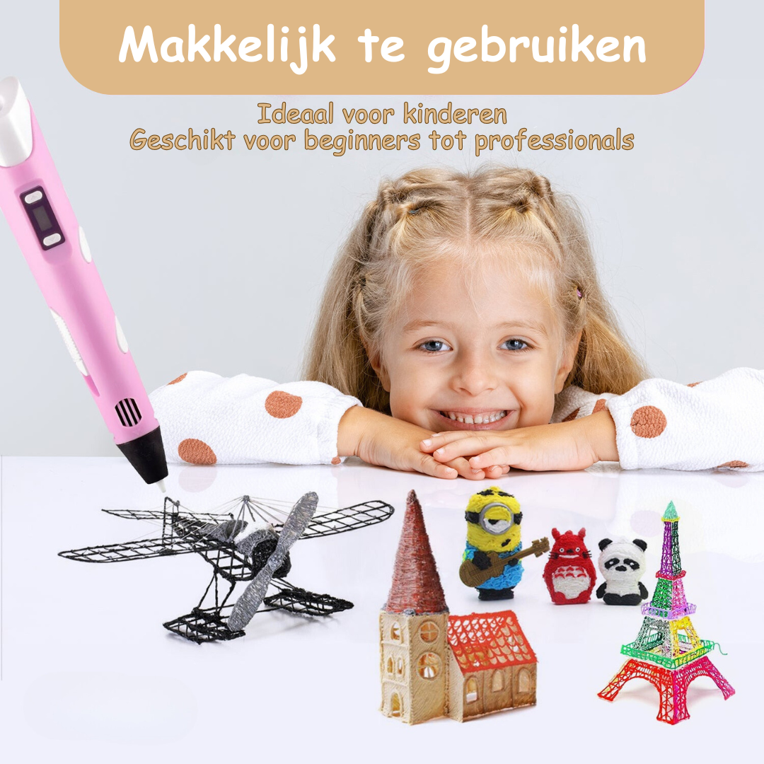3D Pen Starterset met filament