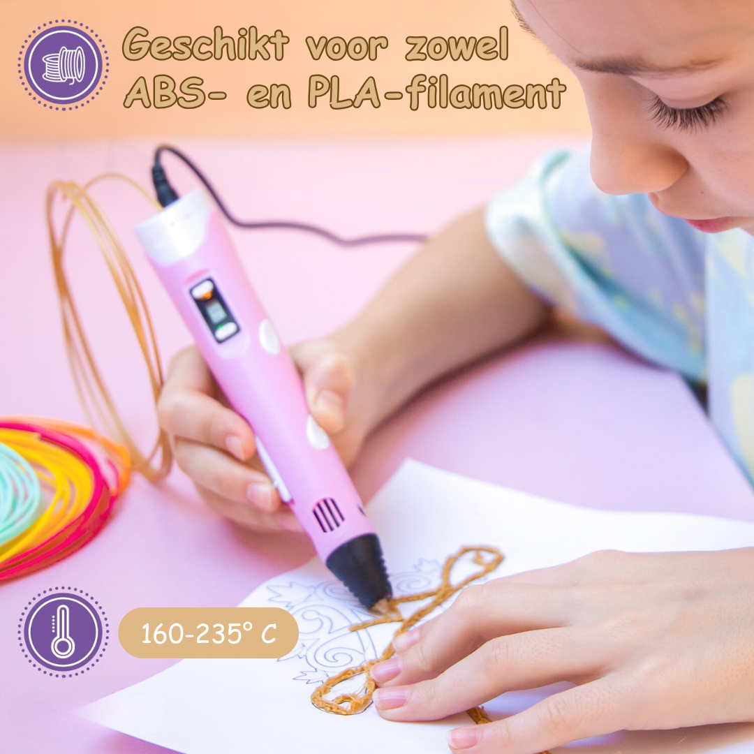 3D Pen Starterset met filament