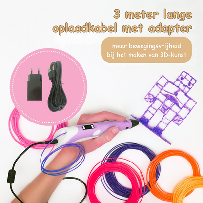 3D Pen Starterset voor Kinderen