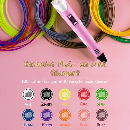 3D Pen Starterset met filament