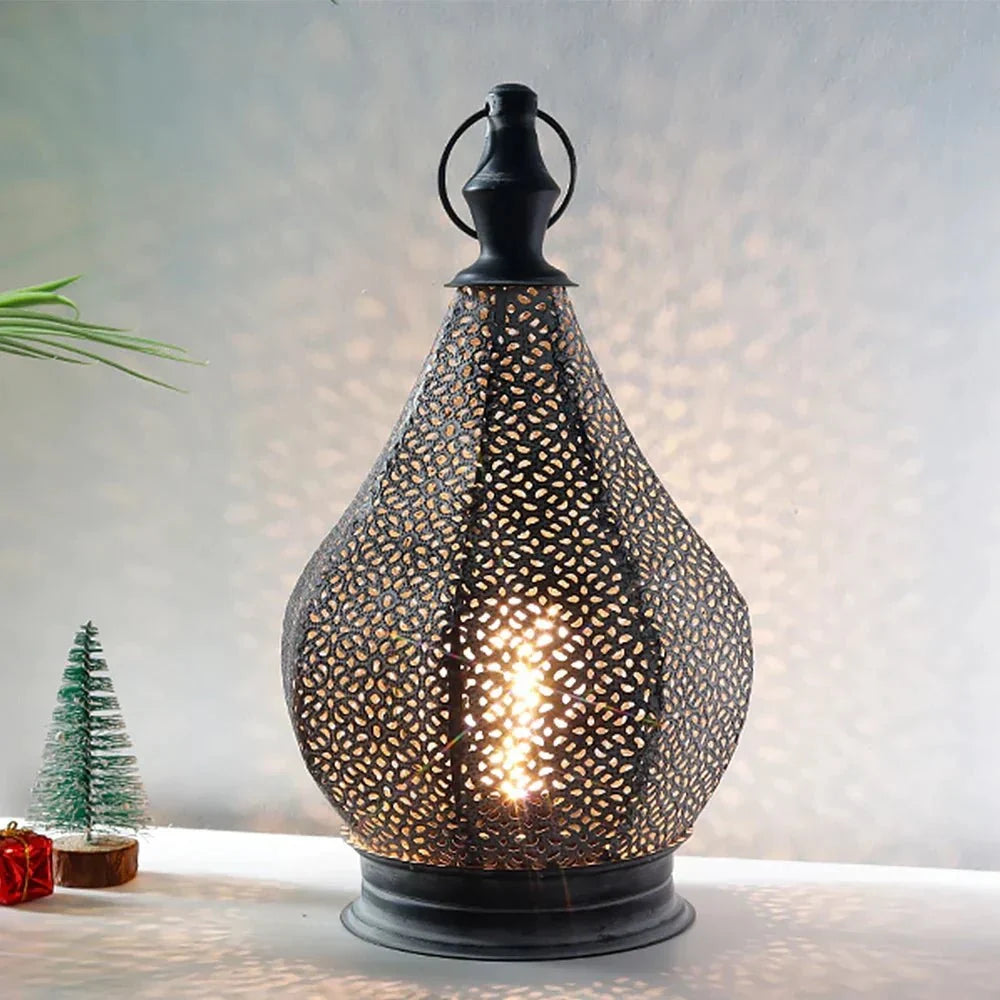 BRILLORA retro tafellamp op batterijen
