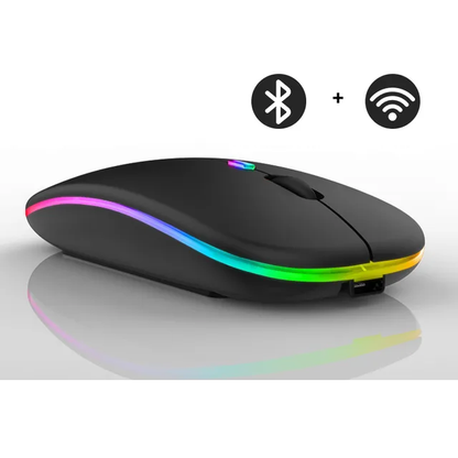 Draadloze LED oplaadbare muis