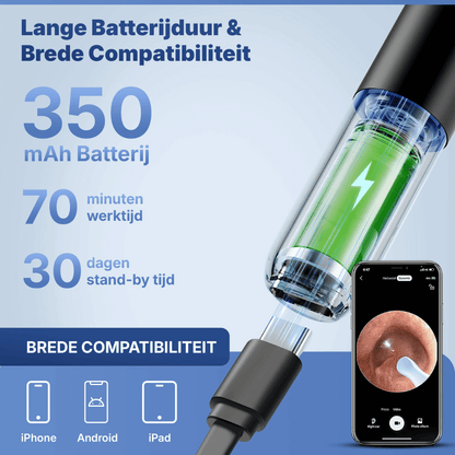 MediEar HD-camera Oorreiniger