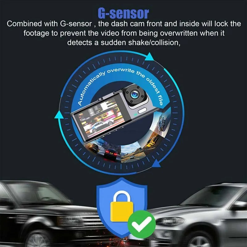 Sammy Jackson Full HD dashcam met nachtzicht