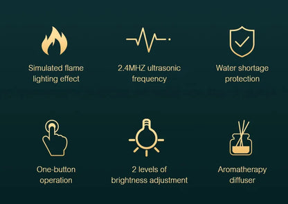 Aroma Diffuser ultrasone geurverspreider