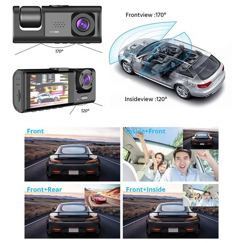 Sammy Jackson Full HD dashcam met nachtzicht