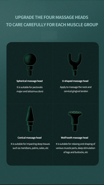 Vardi Dante draagbaar pistoolvibratie massageapparaat