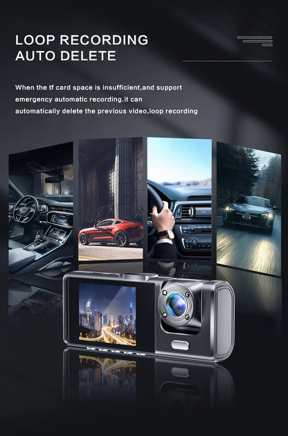 Sammy Jackson Full HD dashcam met nachtzicht