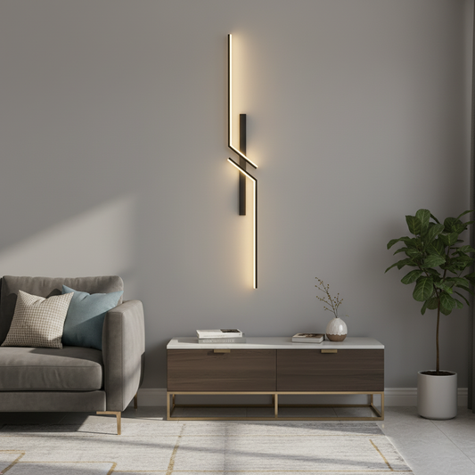 Moderne artistieke LED wandlamp