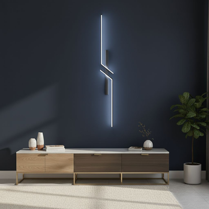 Moderne artistieke LED wandlamp