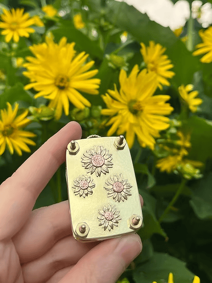 Navando mini bloemenpers in zakformaat