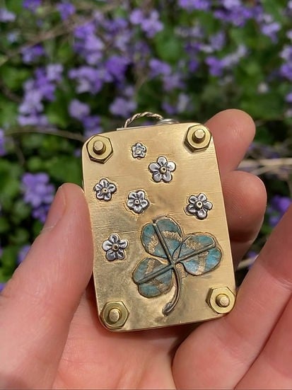Navando mini bloemenpers in zakformaat