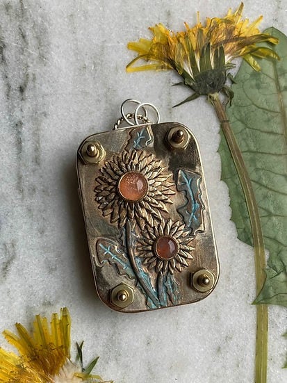 Navando mini bloemenpers in zakformaat