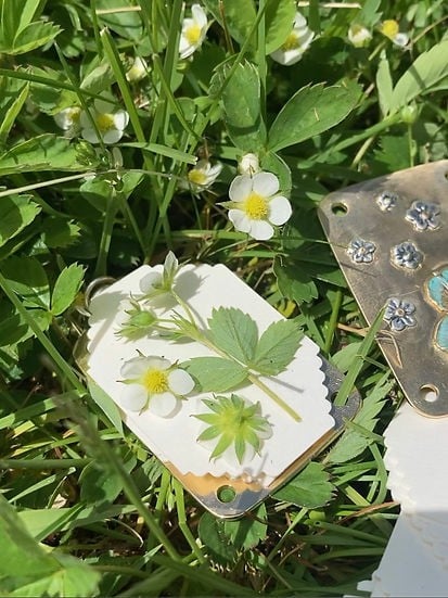 Navando mini bloemenpers in zakformaat