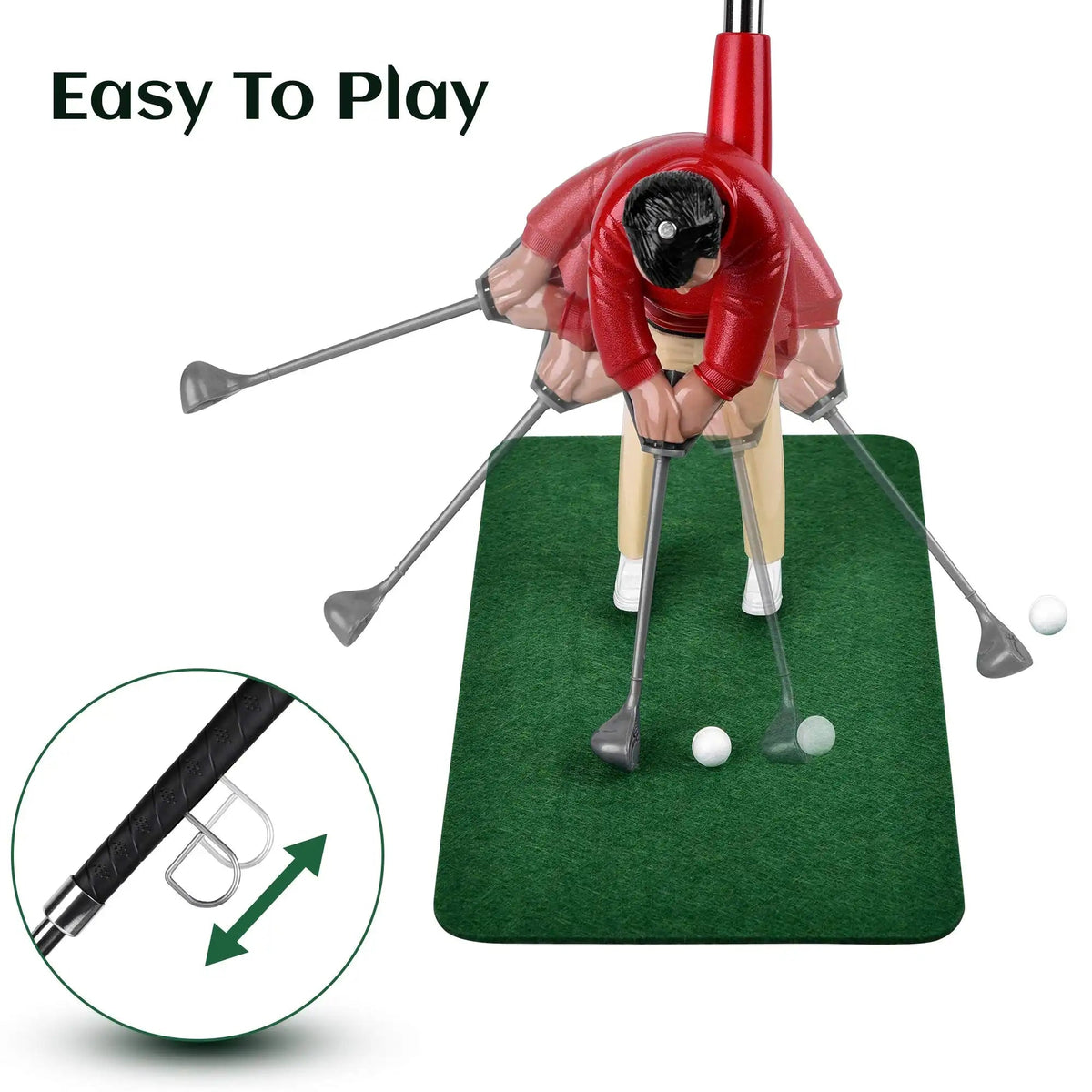 Interactieve mini golfset voor binnen