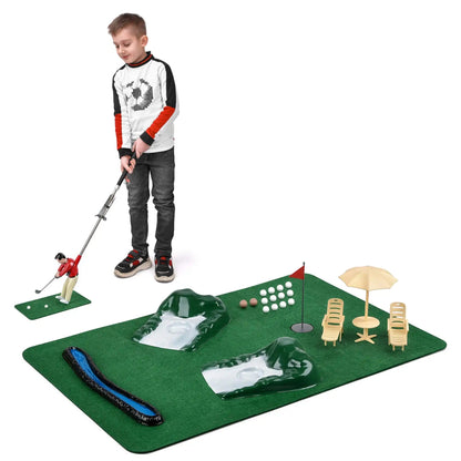 Interactieve mini golfset voor binnen