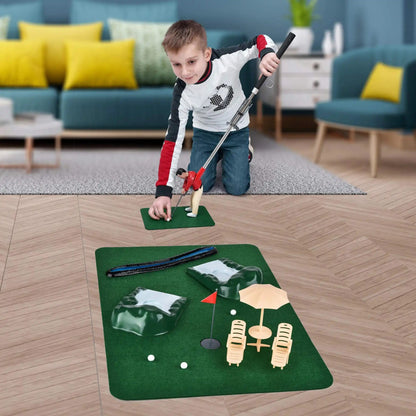 Interactieve mini golfset voor binnen