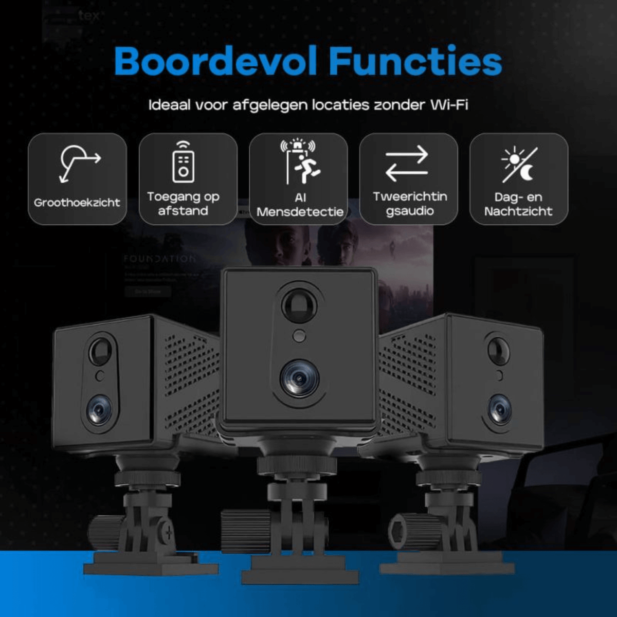 MiniEye draadloze beveiligingscamera
