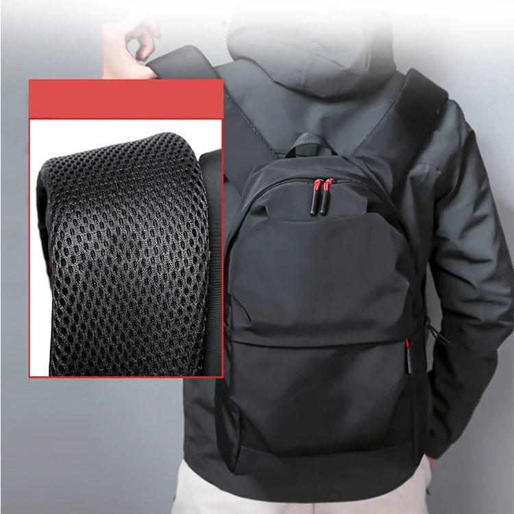 Minimalistische zakelijke laptop rugzak