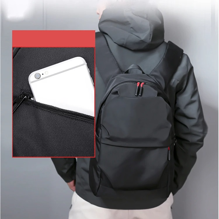 Minimalistische zakelijke laptop rugzak