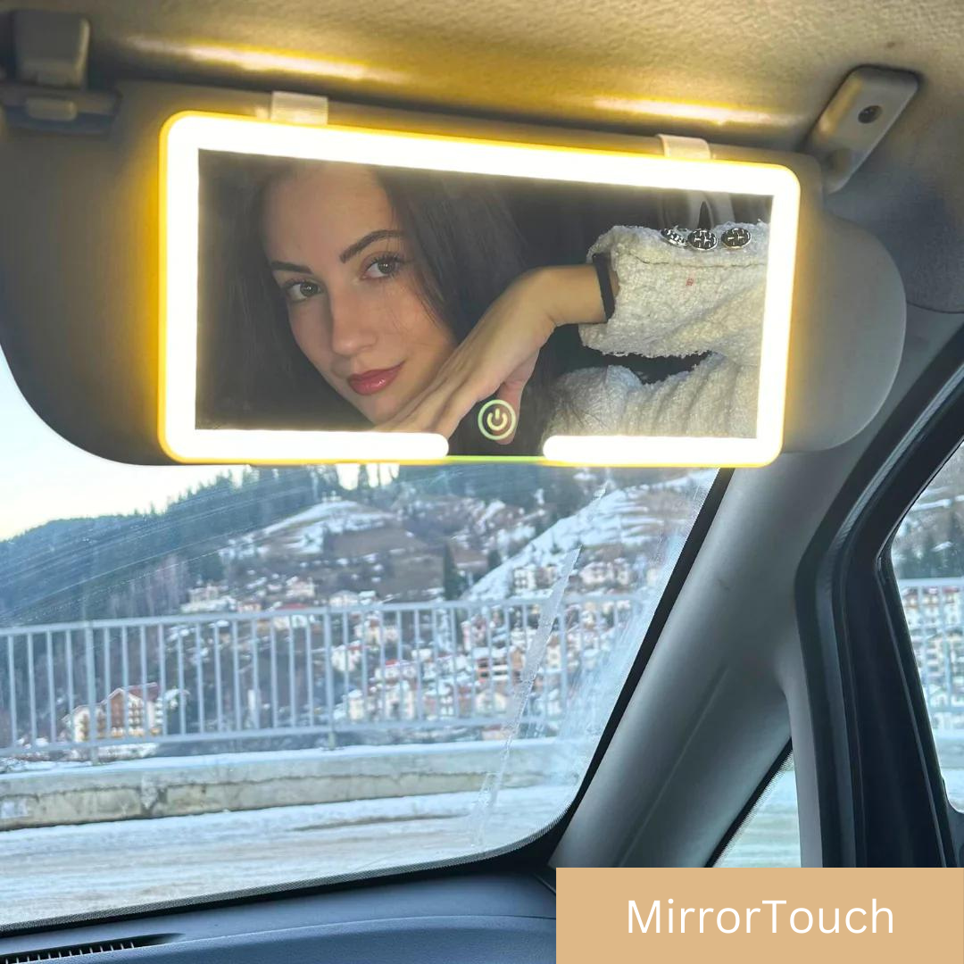 MirrorTouch oplaadbare LED-autospiegel