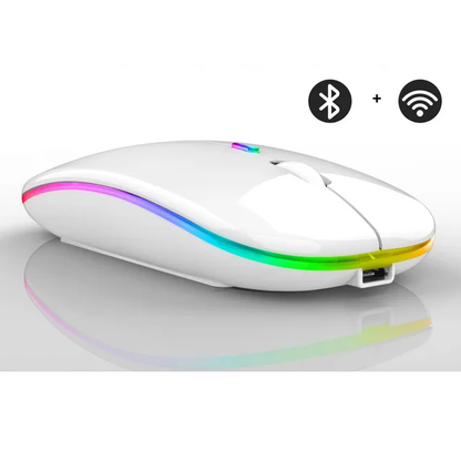 Draadloze LED oplaadbare muis