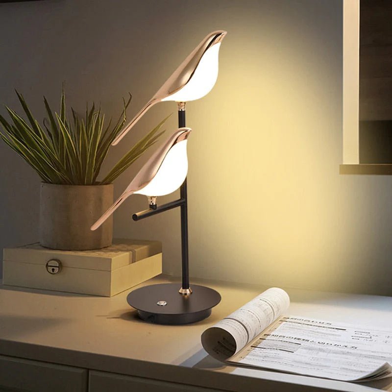 MisterBird postmoderne LED-tafellamp goud