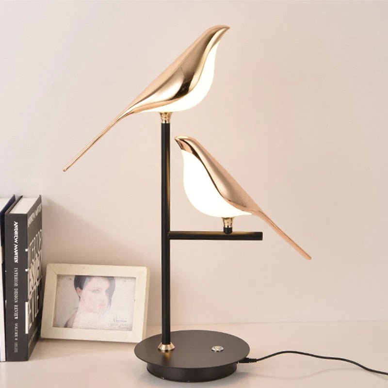 MisterBird postmoderne LED-tafellamp goud