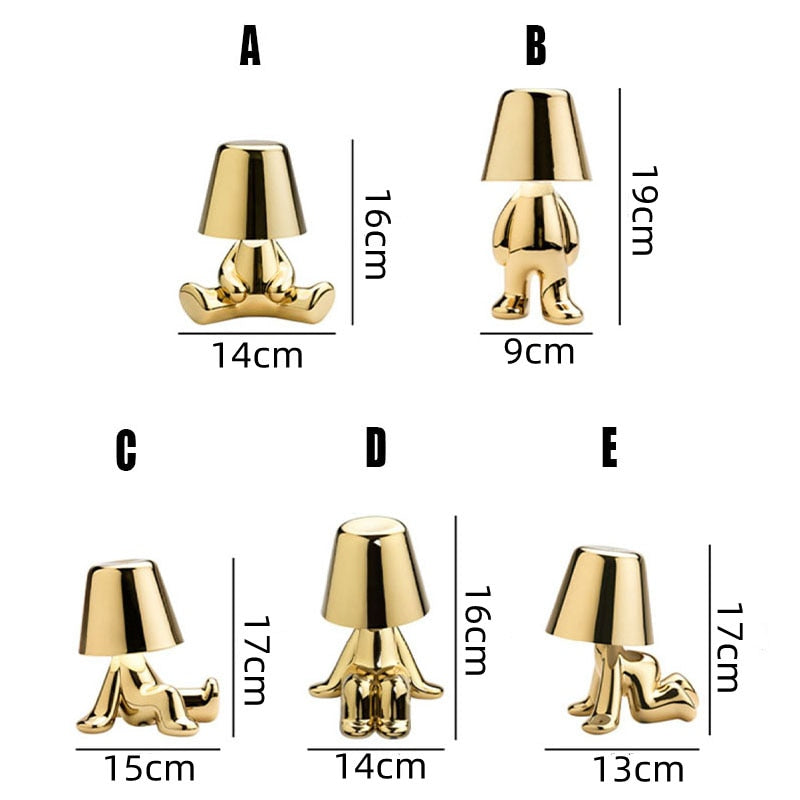 Sculpturale Draadloze LED Tafellamp