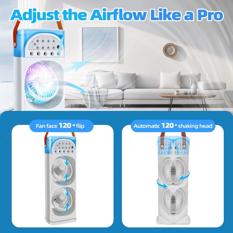 Mobiele Luchtkoeler met Water en Ventilator