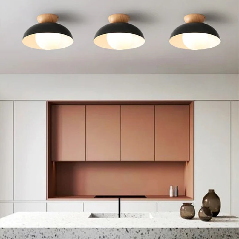 SMD Living minimalistische semi-flush plafondlamp