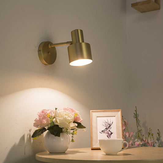 Luxe Gouden Metalen Wandlamp