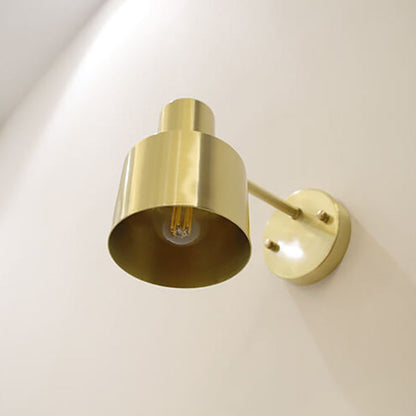 Luxe Gouden Metalen Wandlamp