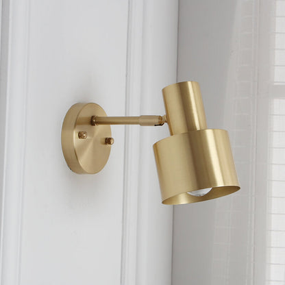 Luxe Gouden Metalen Wandlamp