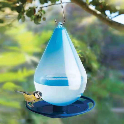 Druppelvormige hangende vogeldrinkbak